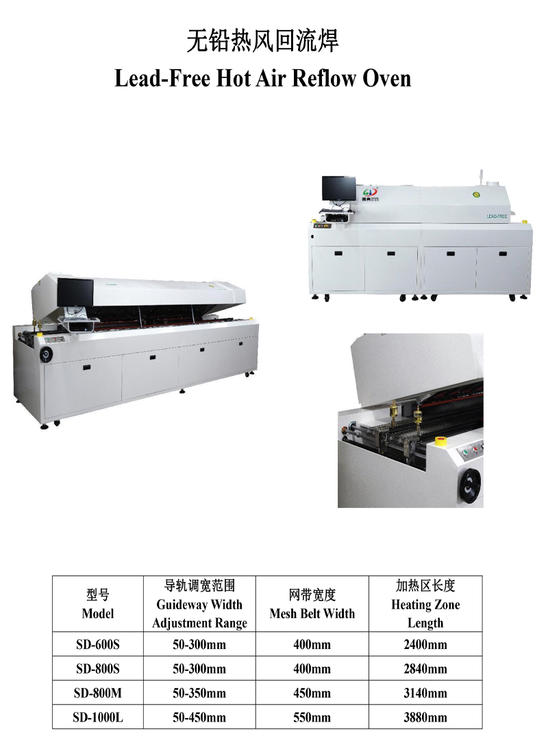smt设备晟典回流焊800L smt设备晟典回流焊800L